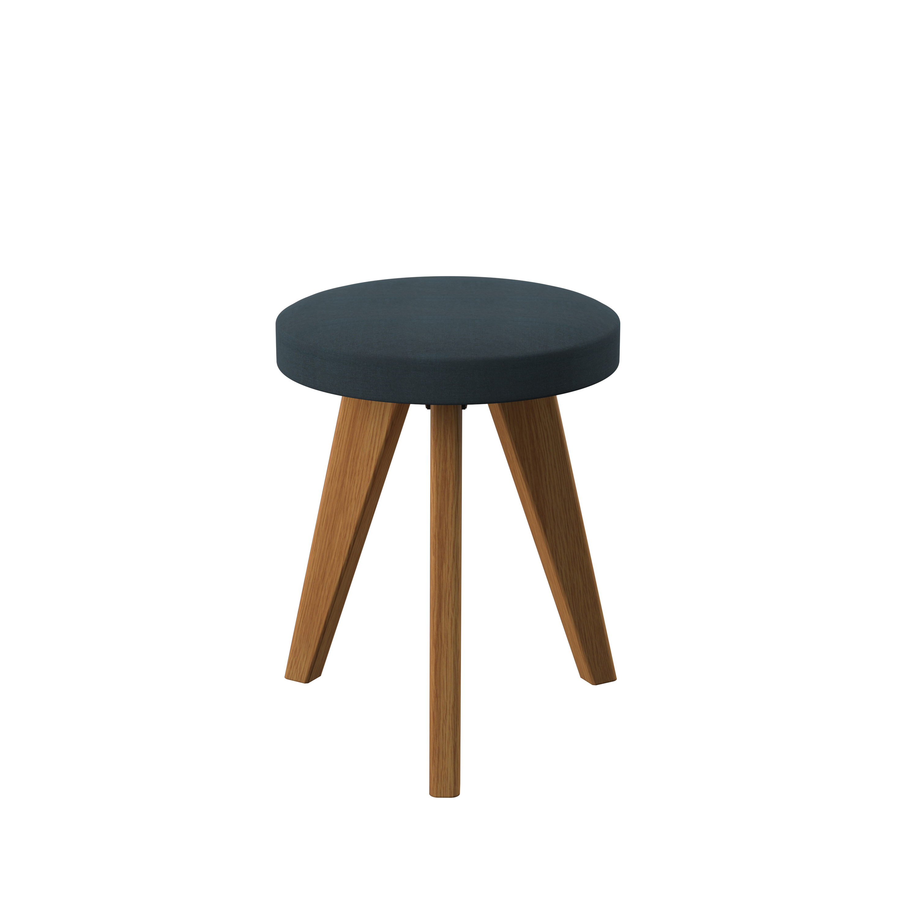 Padded deals wooden stool